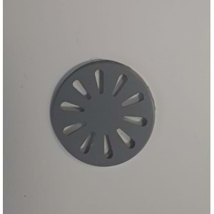 KROM YER SİFONU SÜZGECİ / KROM YER SİFONU KAPAĞI YUVARLAK 8,5 cm