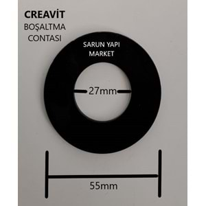 CREAVİT GÖMME REZERVUAR CONTASI (DIŞ ÇAP 55mm / İÇ ÇAP 27mm )