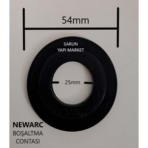 NEWARC - VS GÖMME REZERVUAR CONTASI (DIŞ ÇAP 54mm / İÇ ÇAP 25mm ) BOMBELİ