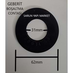 GEBERİT - GB 00014 - BÜYÜK - GÖMME REZERVUAR CONTASI (DIŞ ÇAP 62mm / İÇ ÇAP 31mm)