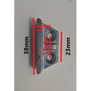 KARŞILIK ESKİ TİP ÇİFT DELİK ( PENCERE - KAPI )