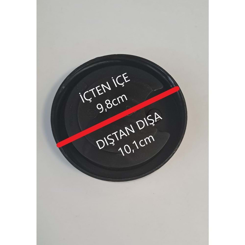 KAVANOZ KAPAĞI PLASTİK KULPLU 100 mm