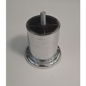 METAL BAZA AYAĞI VİDALI 7 CM - M8 ( 1 ADET FİYATIDIR )