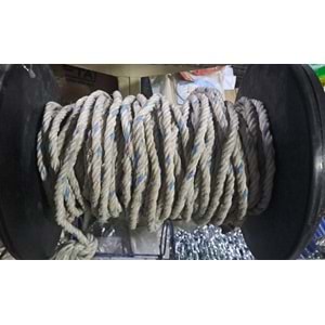MAKARADA PLASTİK ÖRME İP & HALAT ( NAYLON HALAT ) 8mm ( 1 KİLOGRAM FİYATIDIR )