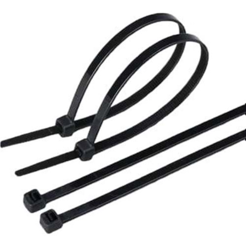 LEVA KABLO BAĞI 15 CM ( 2,5 x 150 ) 35 Lİ PAKET - SİYAH