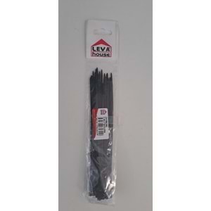 LEVA KABLO BAĞI 15 CM ( 2,5 x 150 ) 35 Lİ PAKET - SİYAH