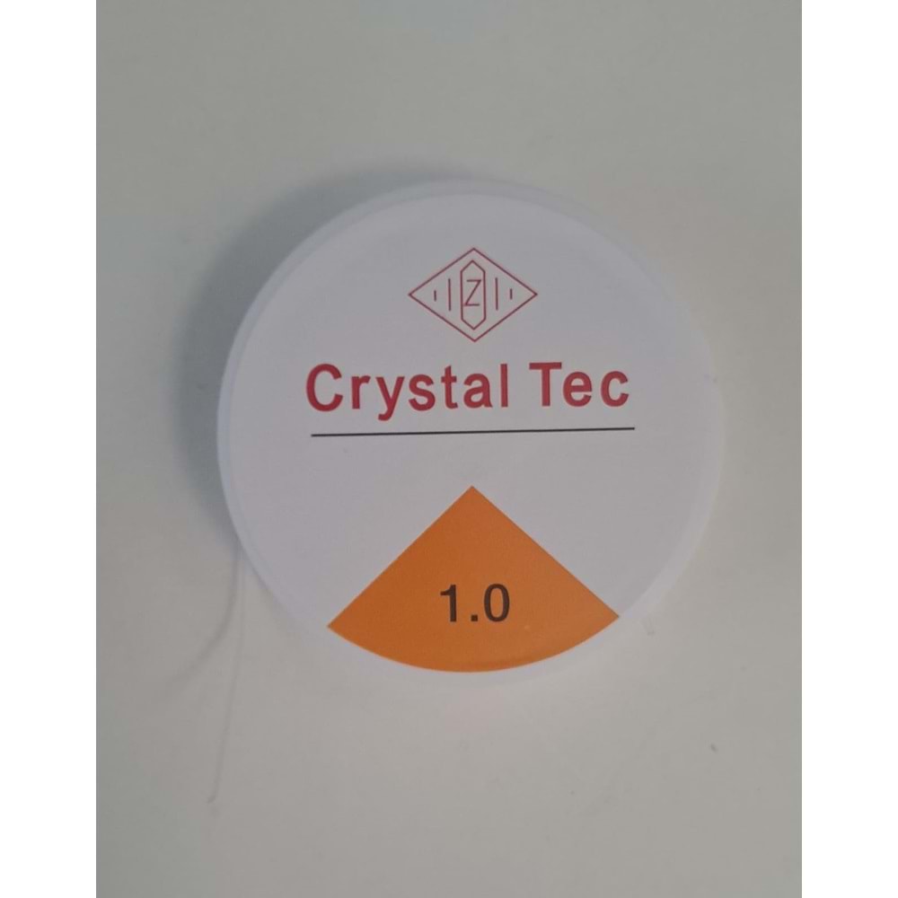 CRYSTAL TEC LASTİK MİSİNA ( 1,0 mm x 5 mt ) EM-127