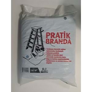 PRATİK BRANDA KORUYUCU KALIN ZEMİN ÖRTÜSÜ ( 32 m² )