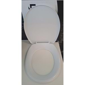 FATEX ELİZAN ( AKDENİZ ) ( 36,5 x 43,5 cm ) NORMAL KAPANAN PLASTİK KLOZET KAPAĞI