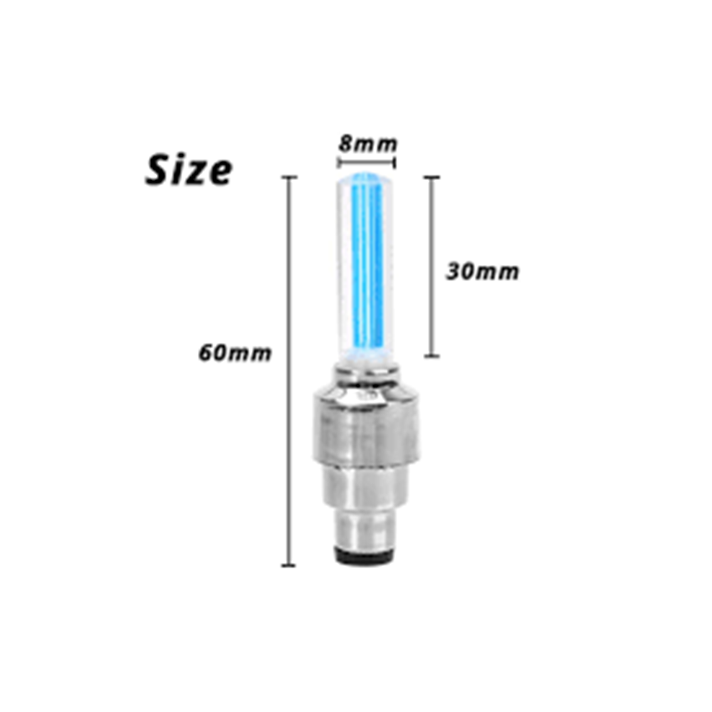 KSMART BİSİKLET SİBOP IŞIĞI 2 Lİ SET MAVİ IŞIK K-3972