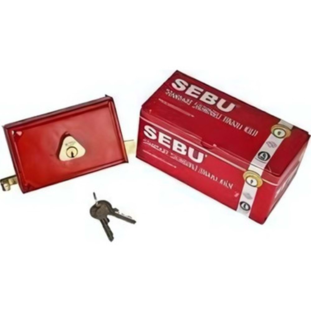 SEBU TRAJLI ( TİRAJLI ) KİLİT KARE 14 cm 70mm SİLİNDİRLİ TRAJLI ( TİRAJLI ) KİLİT - DEMİR KAPI KİLİDİ - 401