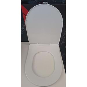 FATEX SEDEF SOFT ( 36 x 45 cm ) YAVAŞ KAPANAN PLASTİK KLOZET KAPAĞI