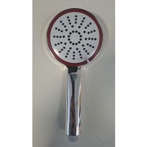 TEK DUŞ BAŞLIK UZAY - KIRMIZI ŞERİTLİ