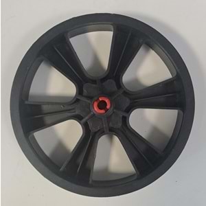 LEVA PAZAR ARABASI TEKERİ BRANDALI PLASTİK ( 1 ADET FİYATIDIR )