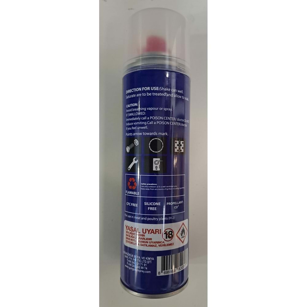 G-40 PAS SÖKÜCÜ VE YAĞLAYICI 200 ml