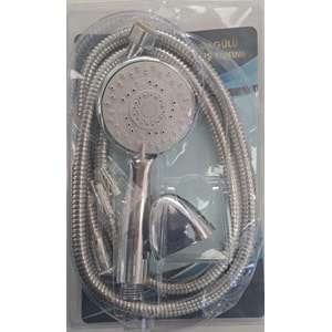 MAFSALLI DUŞ SETİ DENİZ - HALELİ (ÖRGÜLÜ HORTUM FONKSİYONLU EL DUŞU) - VAKUM AMBALAJ - ( KARIŞIK MODEL )