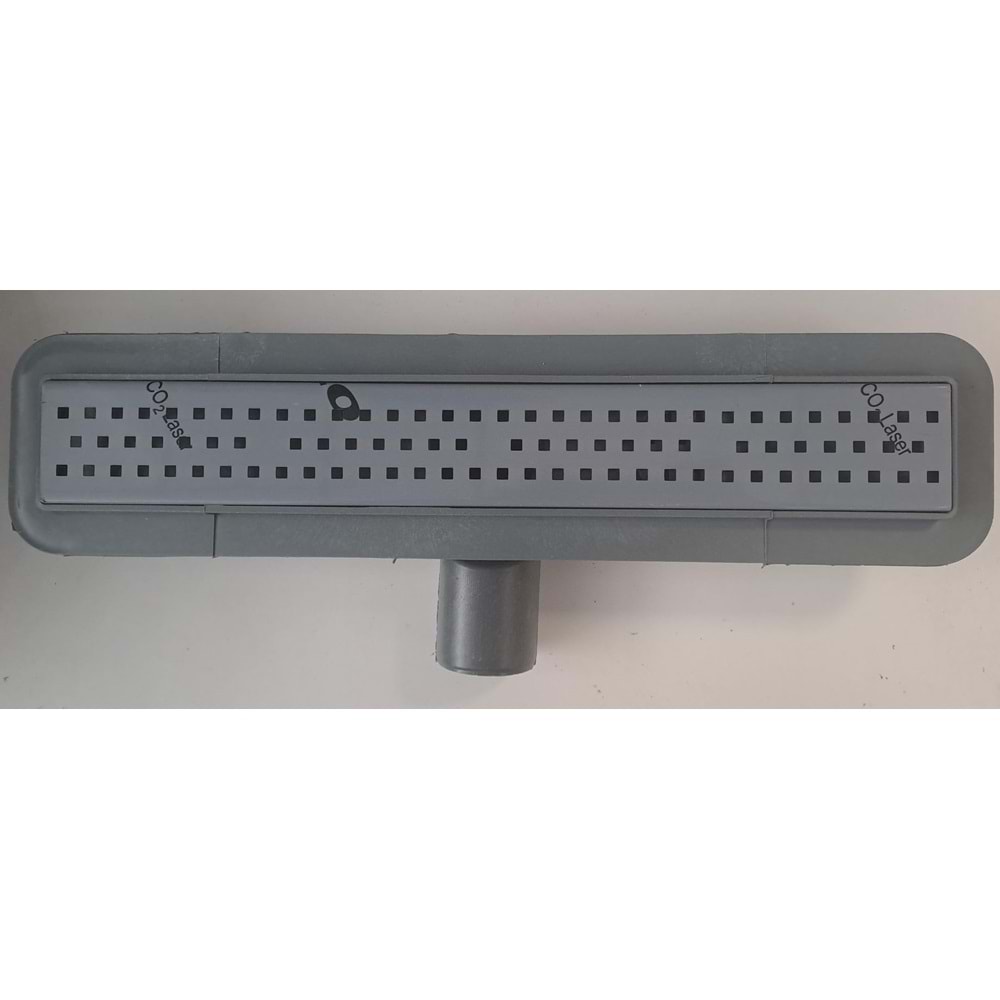 DUŞ KANALI ETEKLİ 40cm X Ø50 DÖNERLİ - EKO