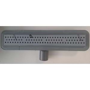 DUŞ KANALI ETEKLİ 40cm X Ø50 DÖNERLİ - EKO