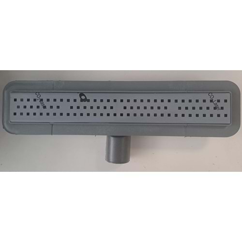 DUŞ KANALI ETEKLİ 40cm X Ø50 DÖNERLİ - EKO