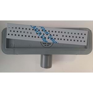 DUŞ KANALI ETEKLİ 30cm X Ø50 DÖNERLİ - EKO