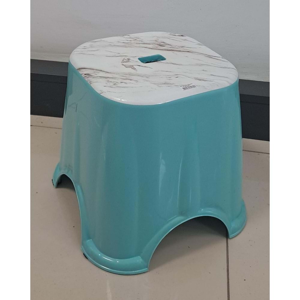 GÖKMEN PLASTİK BANYO TABURESİ DESENLİ 29 cm ( 1 ADET FİYATIDIR )
