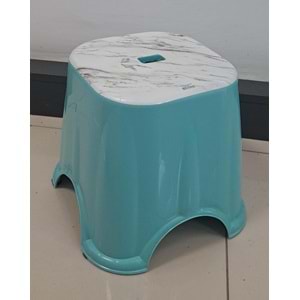 GÖKMEN PLASTİK BANYO TABURESİ DESENLİ 29 cm ( 1 ADET FİYATIDIR )