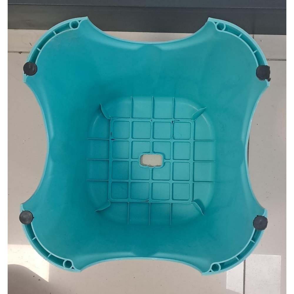 GÖKMEN PLASTİK BANYO TABURESİ DESENLİ 29 cm ( 1 ADET FİYATIDIR )