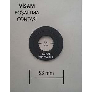 VİSAM - GÖMME REZERVUAR LORD İÇ TAKIM CONTASI (DIŞ ÇAP 53mm / İÇ ÇAP 25mm )