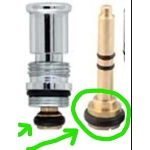 M14- ( DIŞ ÇAP 14 mm - İÇ ÇAPI 8 mm ) AÇ / KAPA MİX BANYO BATARYA KUMANDA & YÖNLENDİRİCİ CONTASI ( 1 ADET FİYATIDIR )