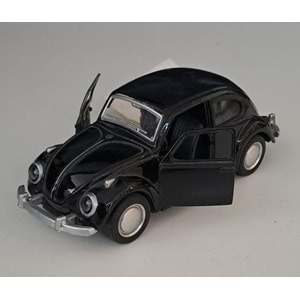 OSMAN KIZILKAYA - METAL ÇEKBIRAK WOLKSVAGEN ARABA SİYAH ( 4 CM x 12 CM ) 6636-18