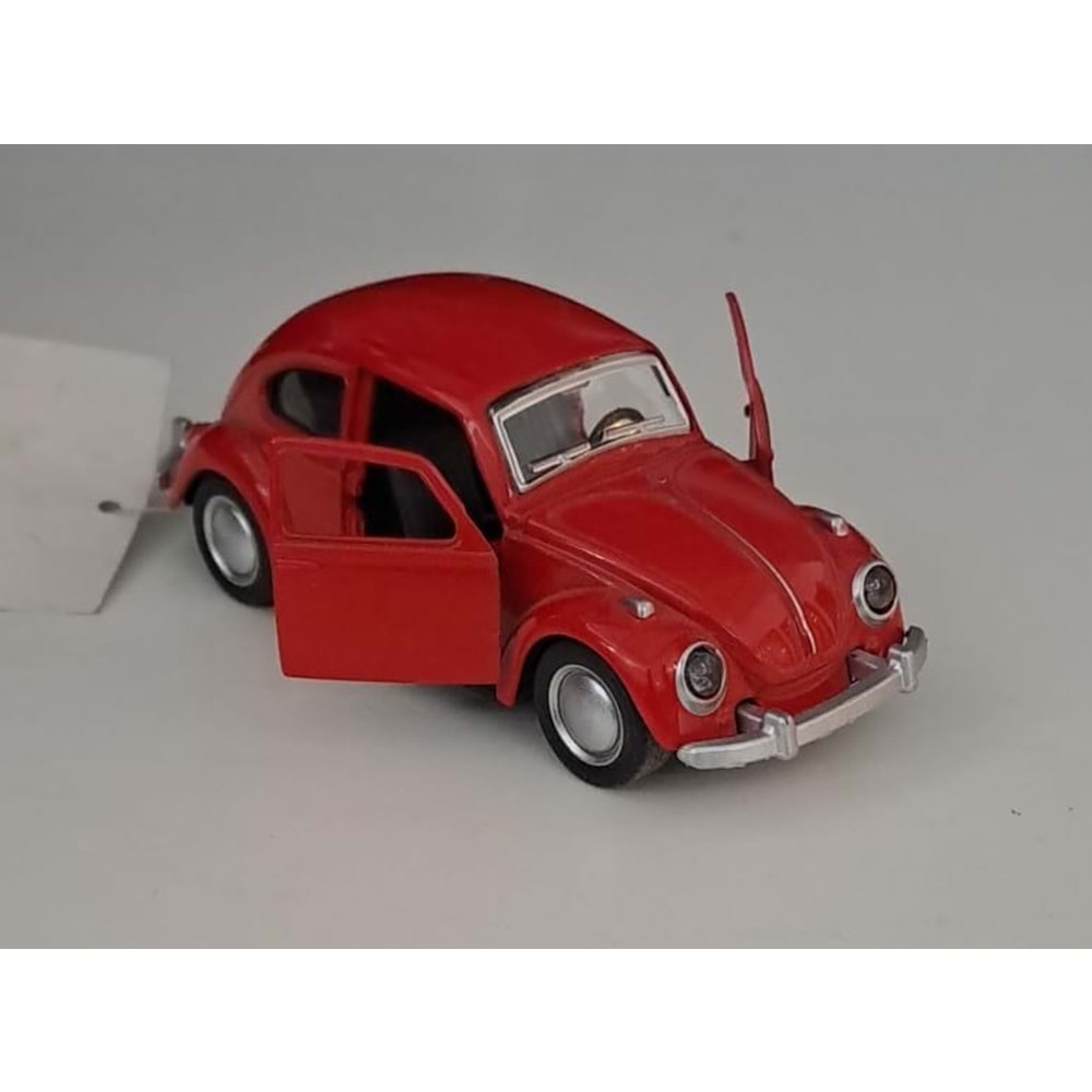 OSMAN KIZILKAYA - METAL ÇEKBIRAK WOLKSVAGEN ARABA KIRMIZI ( 4 CM x 12 CM ) 6636-18