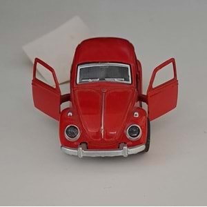 OSMAN KIZILKAYA - METAL ÇEKBIRAK WOLKSVAGEN ARABA KIRMIZI ( 4 CM x 12 CM ) 6636-18