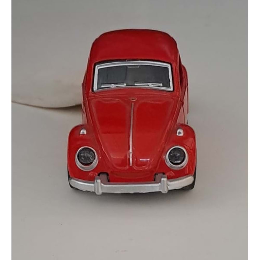 OSMAN KIZILKAYA - METAL ÇEKBIRAK WOLKSVAGEN ARABA KIRMIZI ( 4 CM x 12 CM ) 6636-18