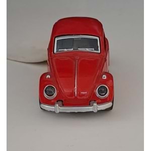 OSMAN KIZILKAYA - METAL ÇEKBIRAK WOLKSVAGEN ARABA KIRMIZI ( 4 CM x 12 CM ) 6636-18