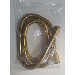 SPİRAL DUŞ HORTUMU 150 cm - GOLD ( ALTIN ) - EKONOMİK ÜRÜNDÜR