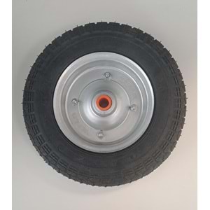 YAPAR EL ARABASI TEKERİ - ŞİŞME TEKER 3.50-7 - PLASTİK BURÇ ( YAPARLAR )
