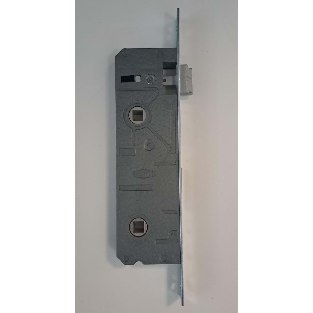 PVC KAPILAR İÇİN BANYO VE WC KİLİDİ 35/90 mm - PLASTİK DAMAKLI