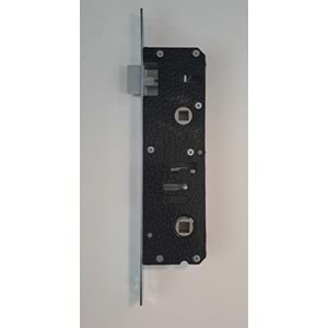 PVC KAPILAR İÇİN BANYO VE WC KİLİDİ 35/90 mm - PLASTİK DAMAKLI