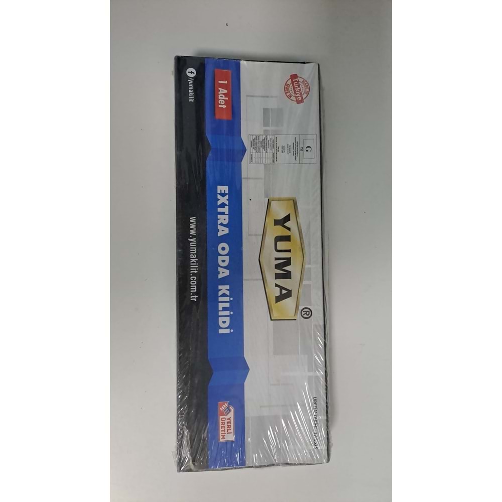 YUMA GÖMME EXTRA ODA KAPI KİLİDİ - 40 mm - OVAL AYNA