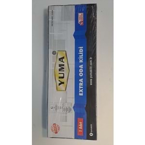 YUMA GÖMME EXTRA ODA KAPI KİLİDİ - 40 mm - OVAL AYNA
