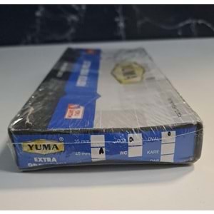 YUMA GÖMME EXTRA ODA KAPI KİLİDİ - 40 mm - OVAL AYNA
