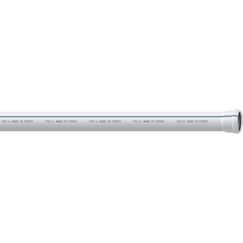 50X3000mm 2,2 PVC-U BORU ( SEDEF )