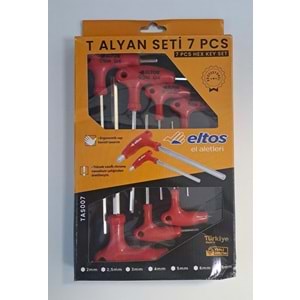 ELTOS T ALYAN SETİ - ALYAN TAKIMI - 7 PARÇA