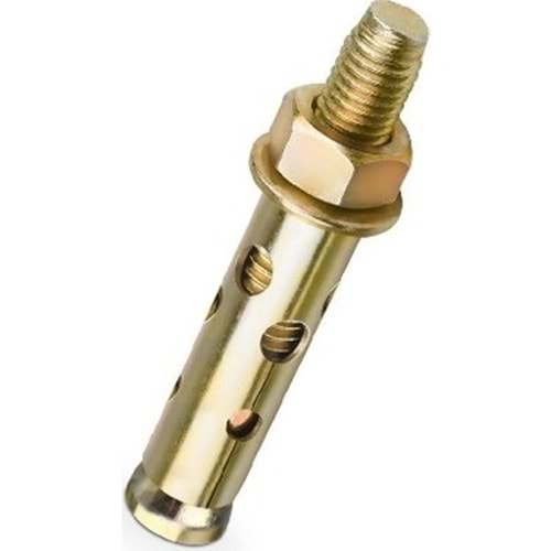 M8X75 ÇELİK DÜBEL GÖMLEKLİ ( ÇAP : 10 mm ) ( DUBEL ) ( 1 ADET FİYATIDIR )