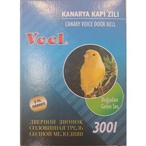 VEEL KANARYA SESLİ KAPI ZİLİ 12V