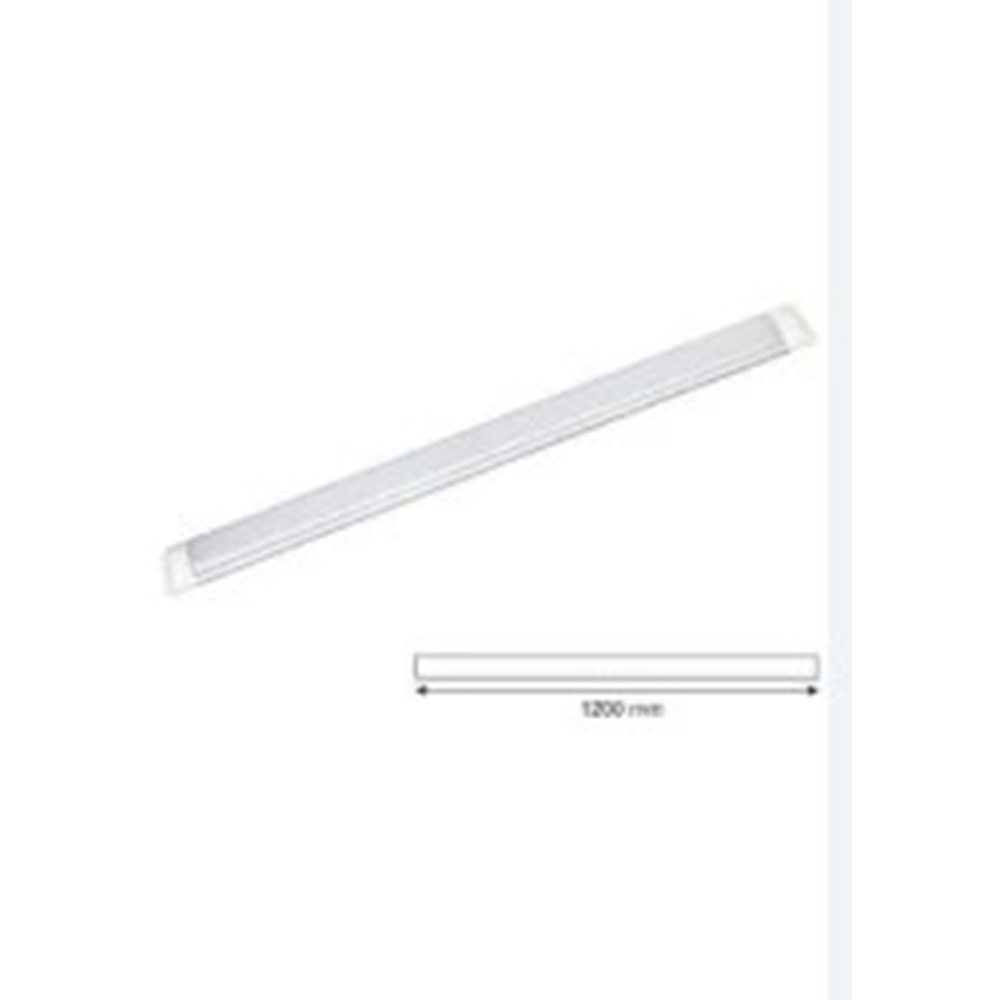 ZMR LED BANT ARMATÜR YATAY 40W 120CM BEYAZ IŞIK 3200LM